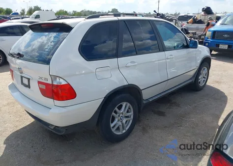 2005 BMW X5 3.0I from USA, damaged, VIN 5UXFA13565LY12735